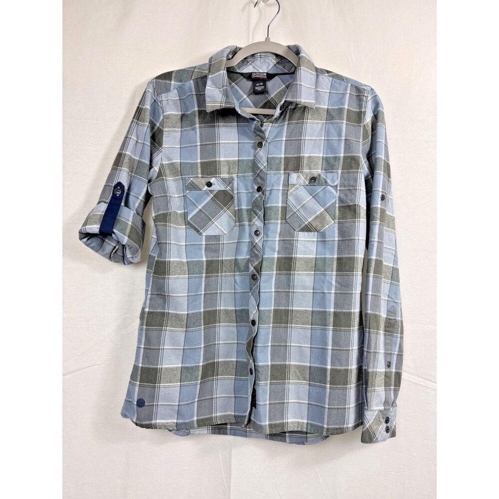 Outdoor Research Ceres Flannel, Button Up, Long Sleeve Shirt, Women's Medium